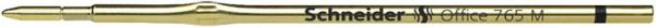 Náplň do guľôčkových pier, 0,5 mm, SCHNEIDER "Office 765", čierna 1