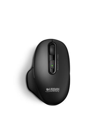 Myš, bezdrôtová, optická, nabíjateľná, USB+BT, URBAN FACTORY "Onlee Pro Dual", čierna 1