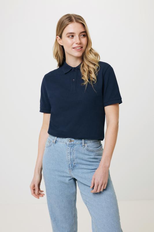 Polo tričko IQONIQ Yosemite z recykl. bavlny námornícka modrá XXS 9