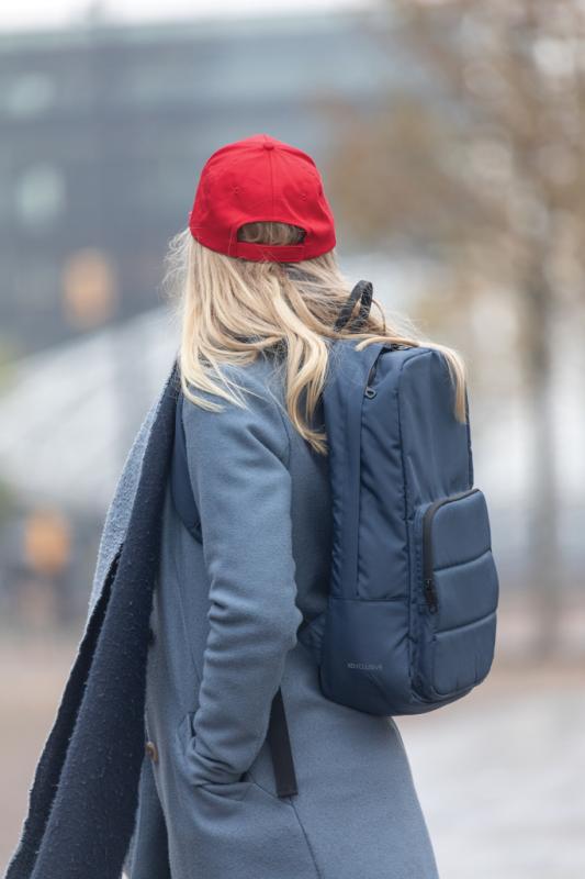 5 dielna šiltovka Impact zo 190g recyklovanej bavlny AWARE™ červená 11