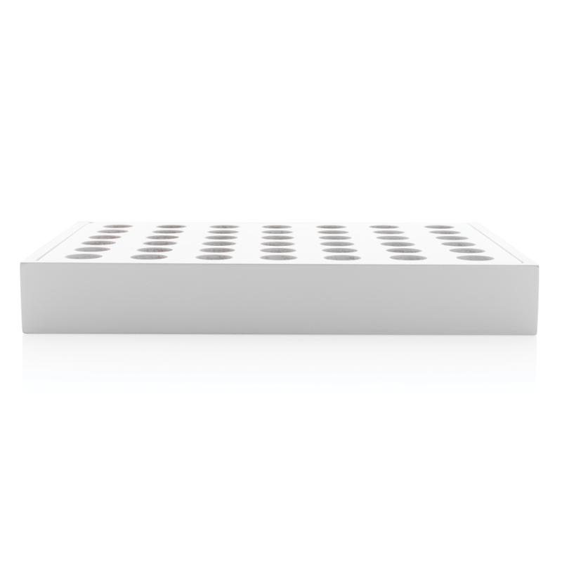 Drevené piškvorky Connect four biela 5
