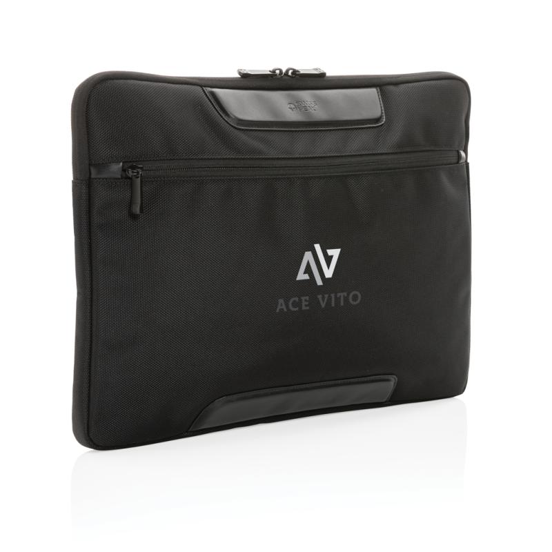 Swiss Peak obal na 15,6” notebook Voyager z RPET AWARE™ čierna 8