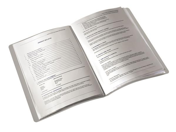 Harmoniková doska, 40 vreciek, A4, LEITZ "Style", granátovo červená 3
