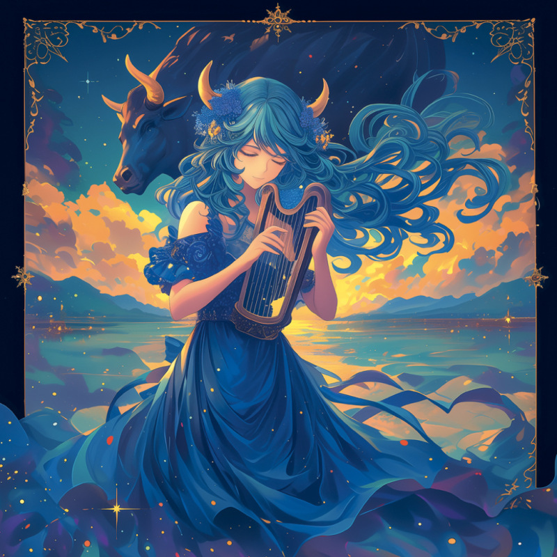 NOTIQUE Poznámkový kalendár Anime Zodiac 2027, 30 x 30 cm 6
