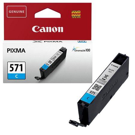 CLI-571C  náplň pre tlačiarne Pixma MG5750, 6850,7750, CANON modrá, 7 ml 1