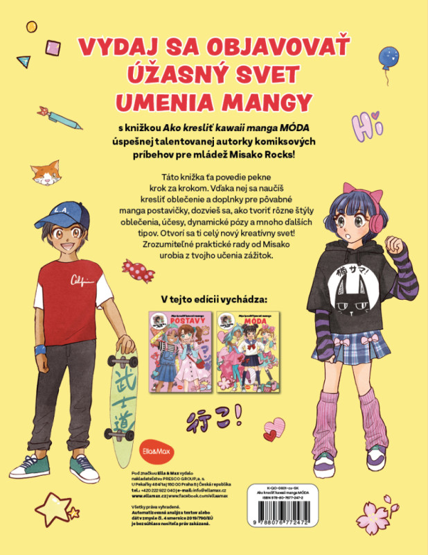 Ako kresliť KAWAII MANGA: MÓDA – Krok za krokom s MISAKO 6