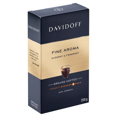 Káva, pražená, őmletá, 250 g, DAVIDOFF "Fine Aroma" 1