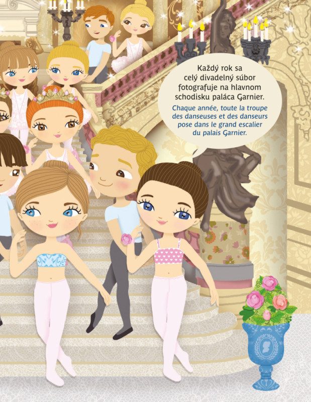 Šaty pre baletku EMMU – Kniha samolepiek 8