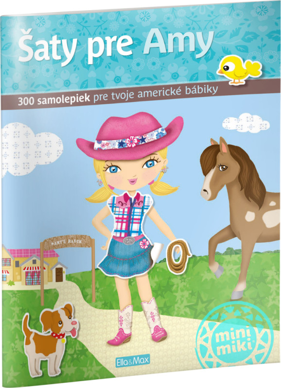ŠATY PRE AMY ─ Kniha samolepiek