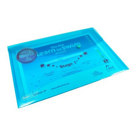 Obal na patent, A4+, PP, RAPESCO "Eco", mix trblietavých farieb 1