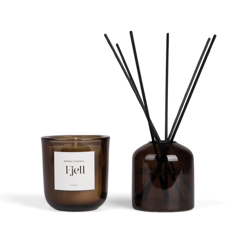 VINGA Nordic Essence útulný svietnik off white 1