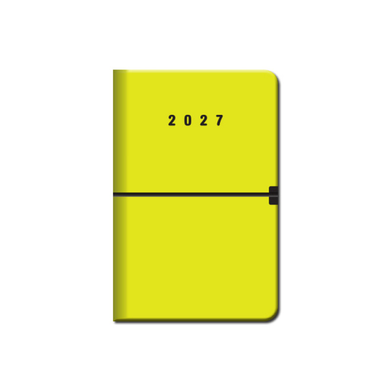 Mini diár A6 CAPRI neon 2027