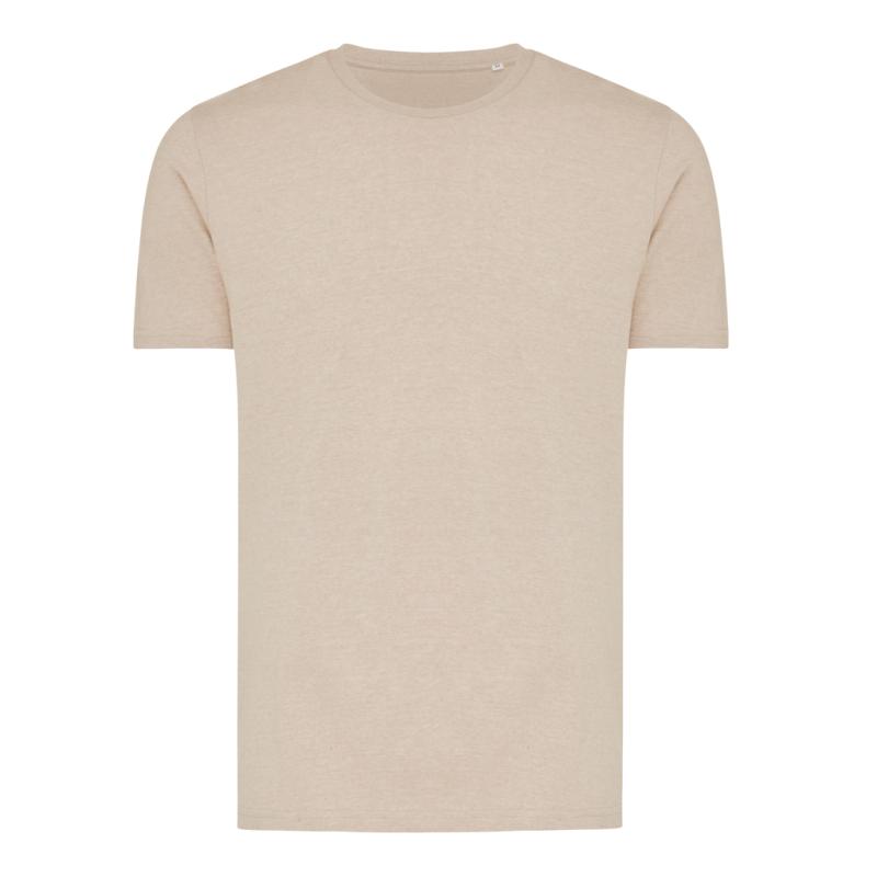 Tričko IQONIQ Brett z recykl. bavlny light heather brown S 1