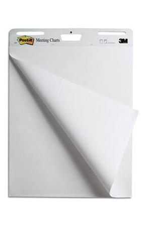 3M POSTIT Meeting Chart biely,30listov,  63,5x77,5cm