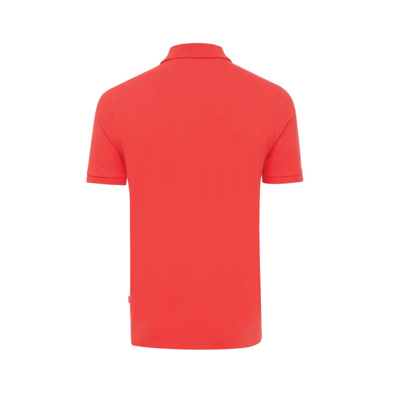 Polo tričko IQONIQ Yosemite z recykl. bavlny luscious red M 2
