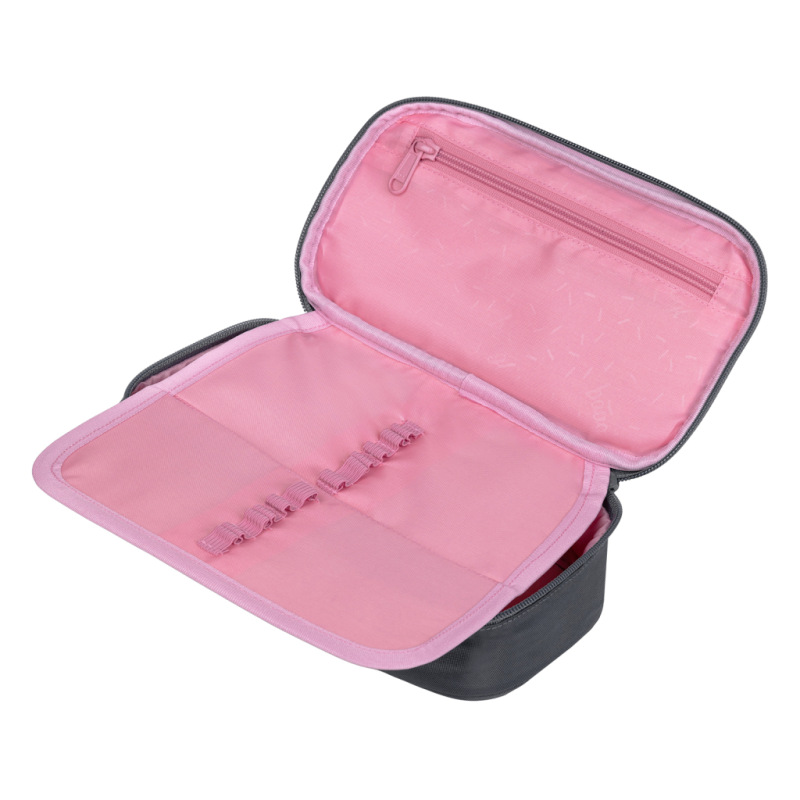 BAAGL Školský peračník etui Logo ružový GRS 2