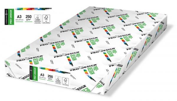 Kopírovací papier, digitálny, A3, 250 g, PRO-DESIGN 1