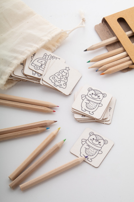 Coloxmor vianočné pexeso na vyfarbenie 4