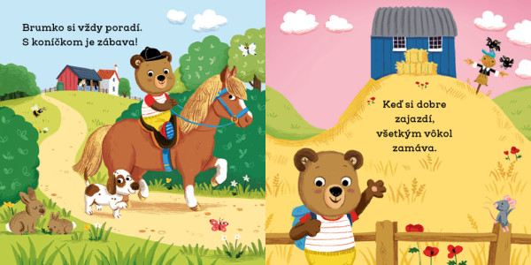 BRUMKO ROZUMKO FARMÁROM – Obrázky s pohyblivými prvkami 2