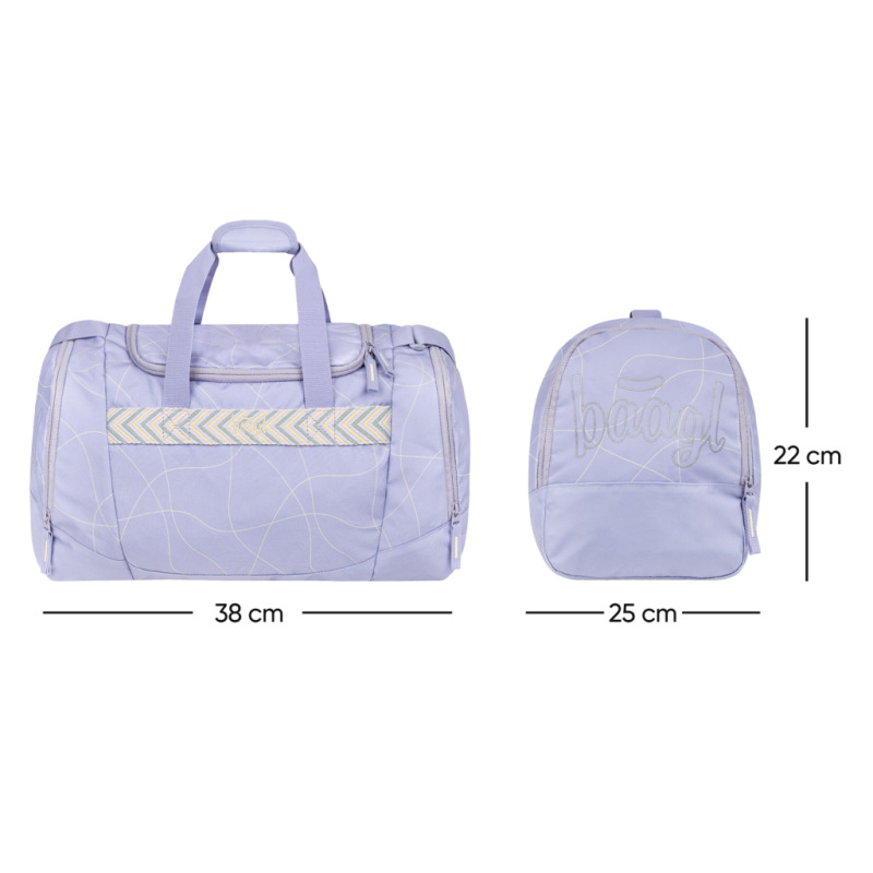 BAAGL Športová taška Snap Mishmash GRS 6