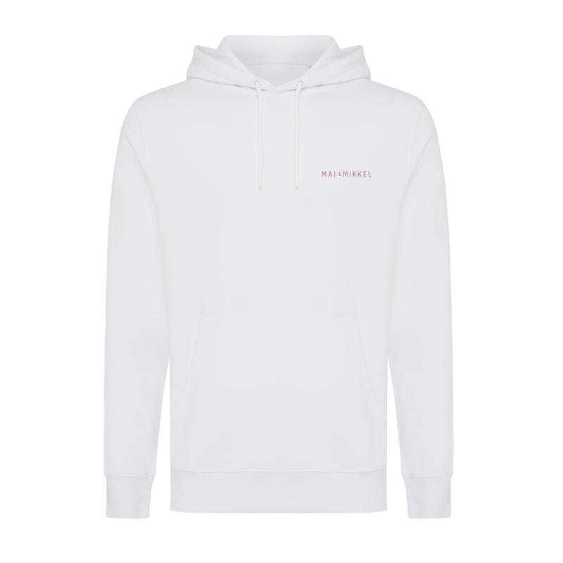 Ľahká mikina s kapucňou IQONIQ Rila z recykl. bavlny recycled white XXXL 4