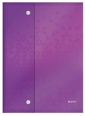 Obal na patent, A4, PP, na patent, LEITZ "Wow", mix farieb 7