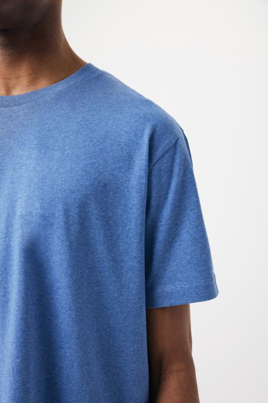 Tričko IQONIQ Teide z recykl. bavlny heather blue XXXL 13