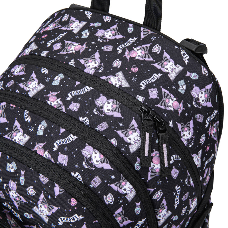 BAAGL Školský batoh Skate Kuromi Black GRS 6