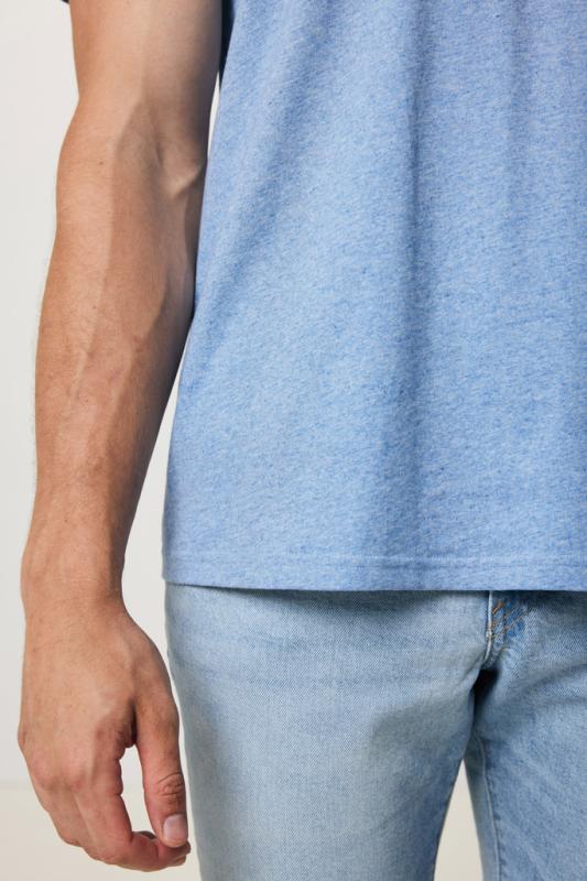 Ľahké tričko IQONIQ Sierra z recykl. bavlny light heather blue XXS 14