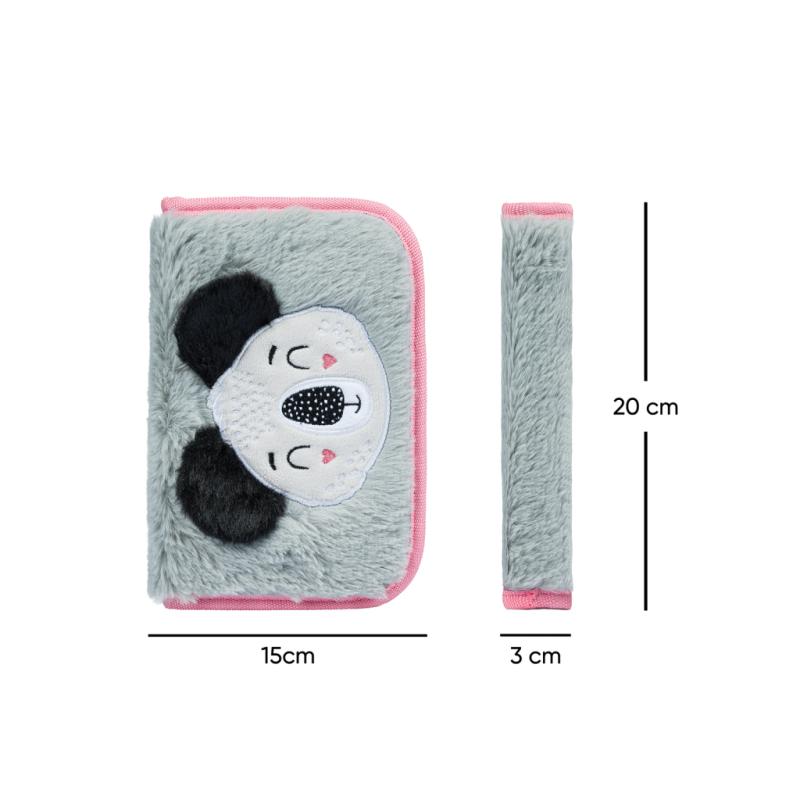 BAAGL Školský peračník klasik dve chlopne Baby Koala 4