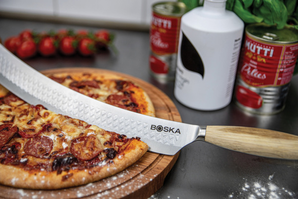 Nôž na pizzu a syr Oslo+ Nr.4 od značky BOSKA oceľ 6