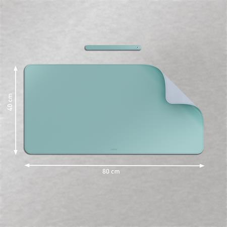 Podložka na stôl, 70x36 cm, LEITZ, mätová