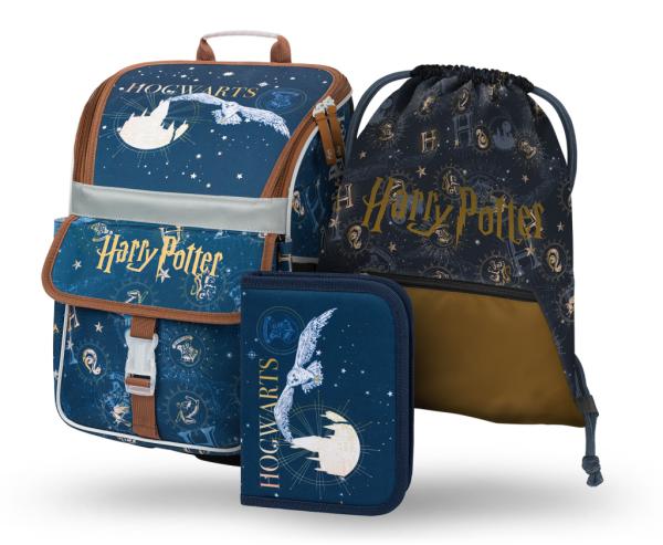 BAAGL SET 3 Zippy Harry Potter Bradavice: atkovka, peračník, vrecko