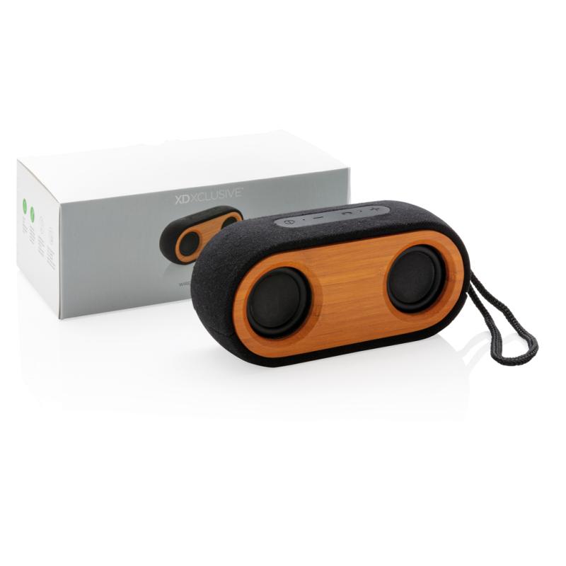Dvojitý reproduktor Bamboo X čierna 11