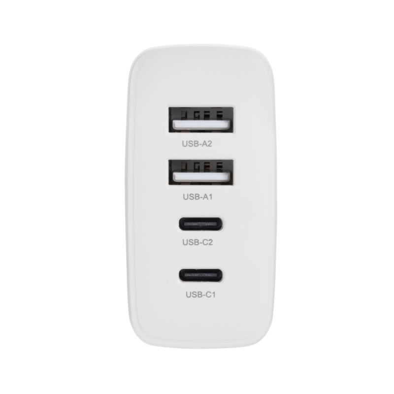 Cestovná nabíjačka TravelCharge Pro s USB C z RCS plastu biela 5