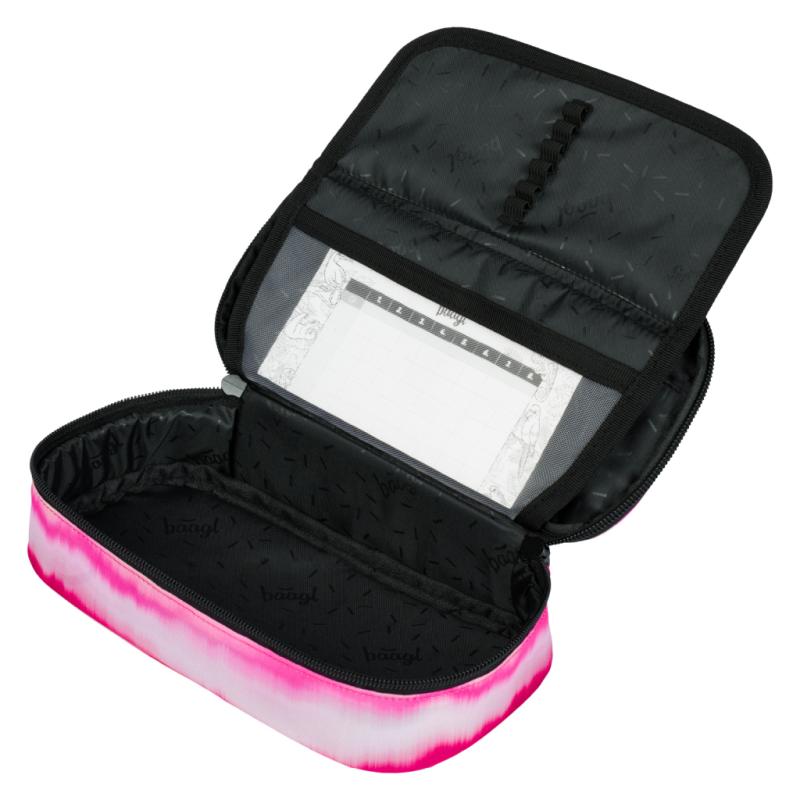 BAAGL Peračník etui Skate Pink Stripes 1
