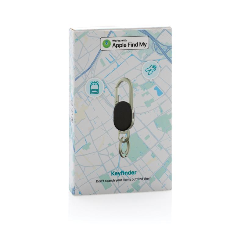 Kľúčenka s nabíjacím lokátorom Keyfinder čierna 12