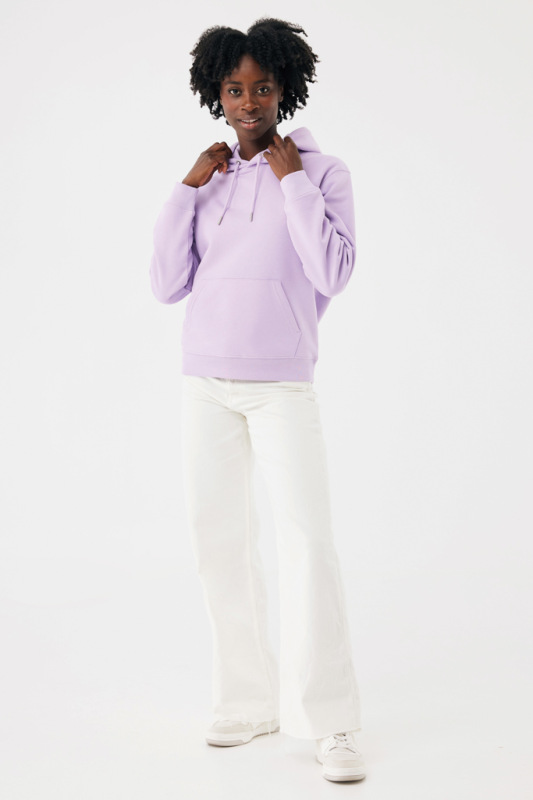 IQONIQ Joshua Unisex mikina s kapucňou z rec. bavlny lavender XL 5