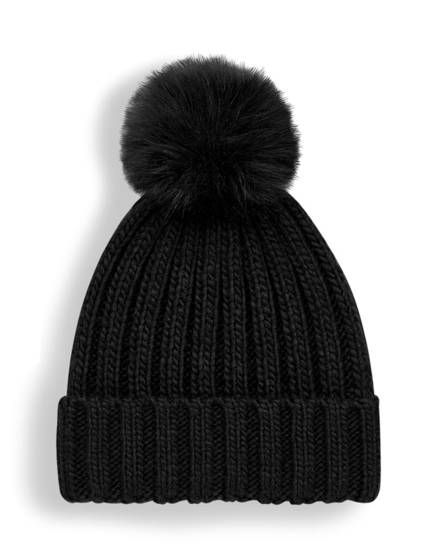 Čiapka s brmbolcom Chunky Beanie 3