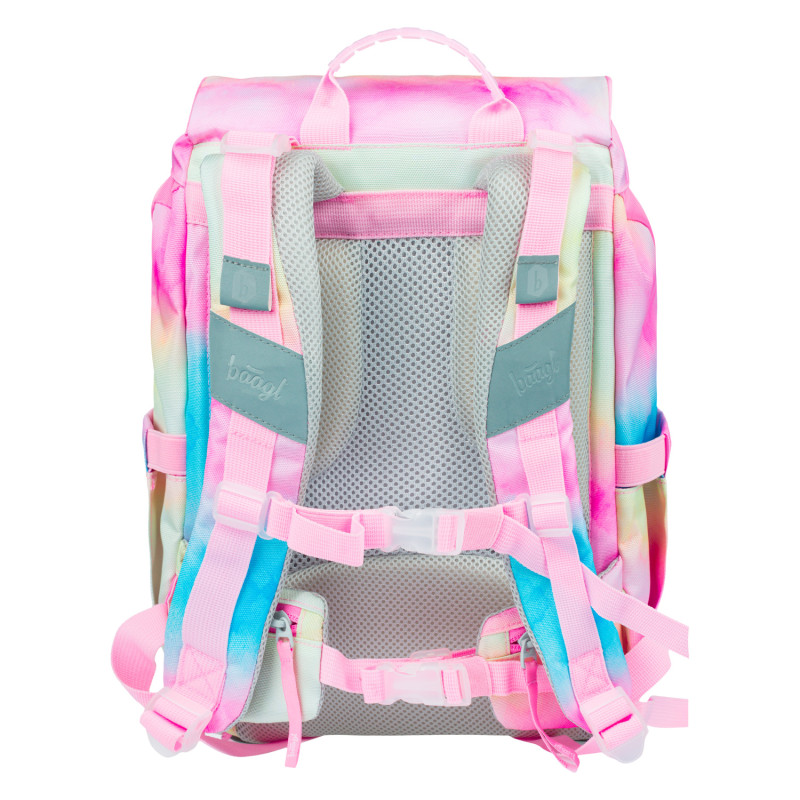 BAAGL SADA 5 Airy Rainbow Unicorn: batoh, peračník, vrecko, peňaženka, dosky 9