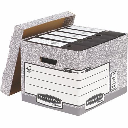 Archívny kontajner, kartónový, štandard, "BANKERS BOX® SYSTEM by FELLOWES®" 1