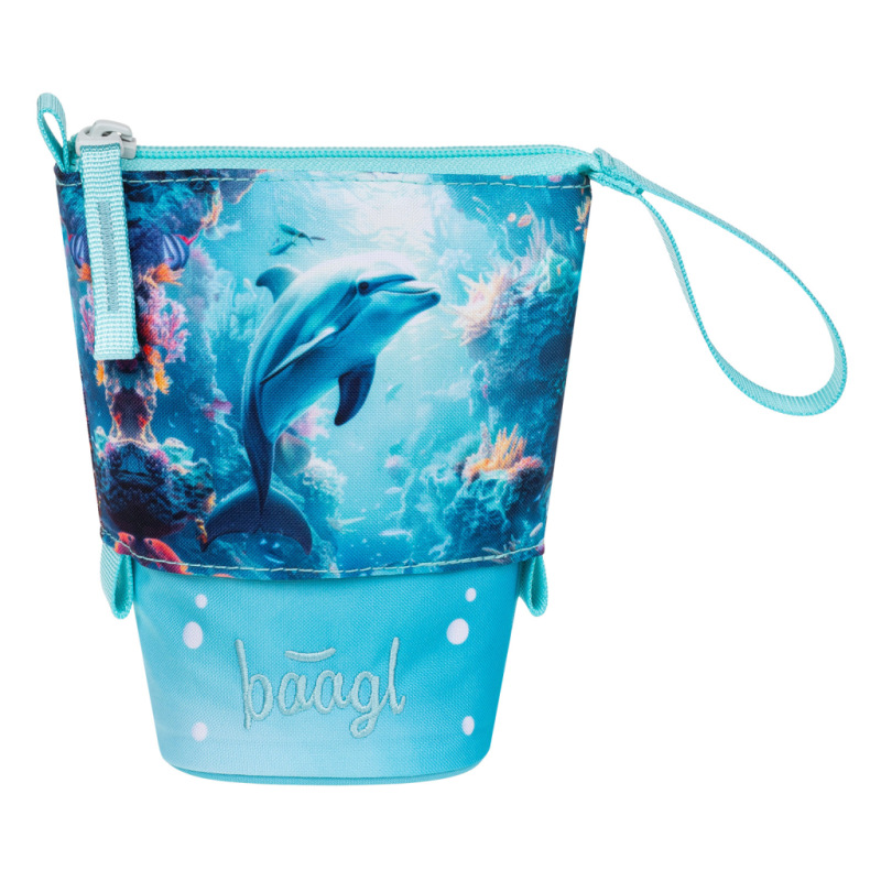 BAAGL Školský peračník Pop Up Delfín GRS 2