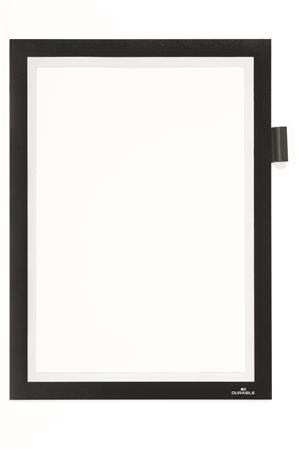 Informačný panel, A4, samolepiaci, na písanie poznámok, DURABLE DURAFRAME® "NOTE", čierna 1