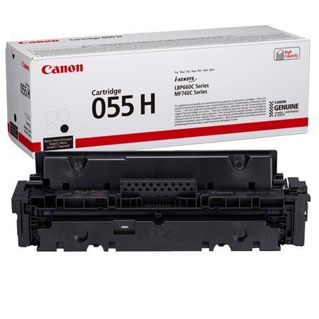 CRG-055H laserový tóner i-Sensys, k tlačiarňam LPB663, 664, MF742, 744, 746, CANON, čierna