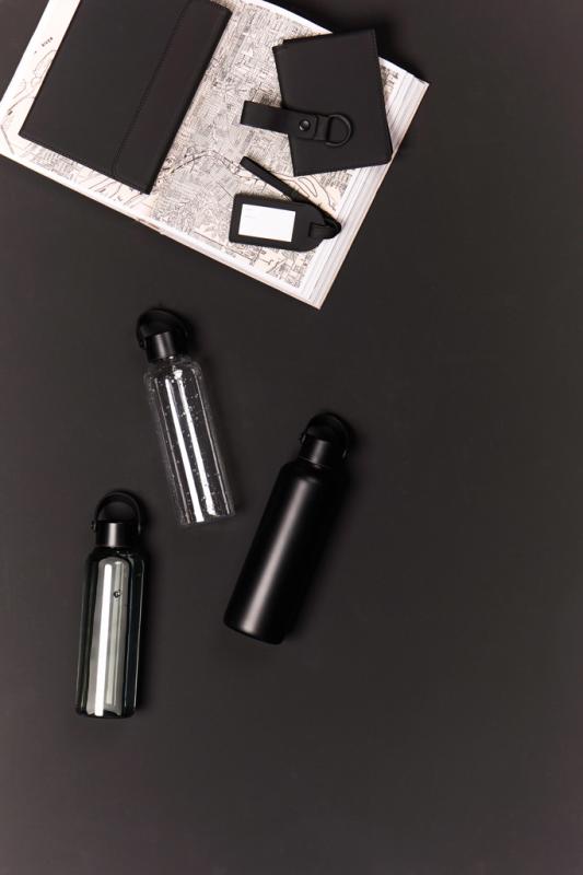 VINGA Baltimore RCS fľaša z rec. Nehr. Nerez. ocele 600 ml čierna 6