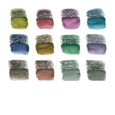 Akvarelové ceruzky, farebné, sada, šesťhranné, STAEDTLER® "tinted 146 10T", 12 rôznych far 3