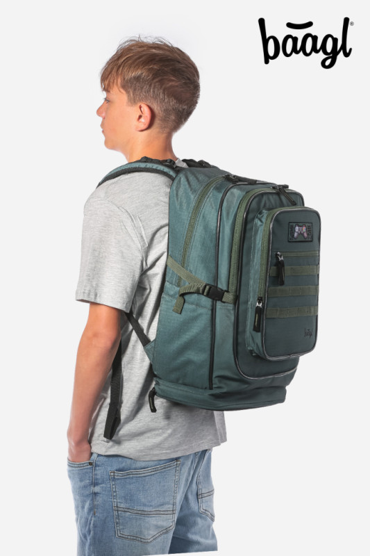 BAAGL SADA 3 Cubic Grove: batoh, peračník, vrecko 8