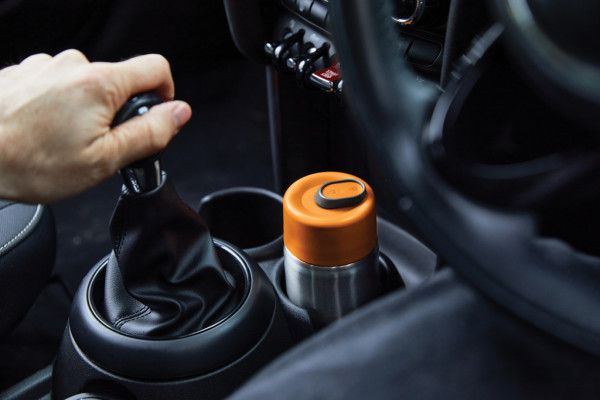 Cestovný nerezový termo hrnček 340ml Black+Blum oranžová 10