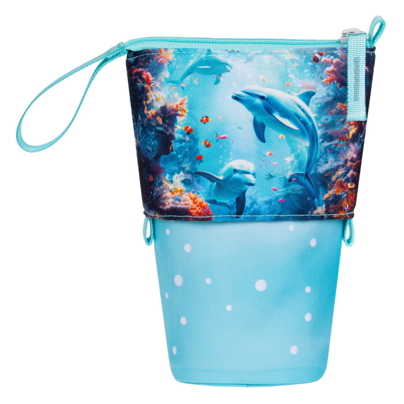 BAAGL Školský peračník Pop Up Delfín GRS 3