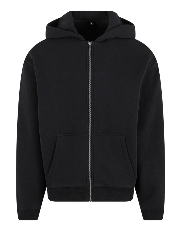 Chlpatá mikina na zips s kapucňou 5